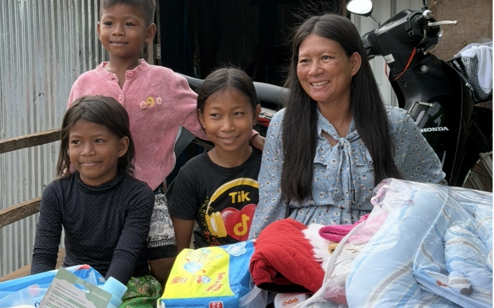 Supported by Rice for Cambodia